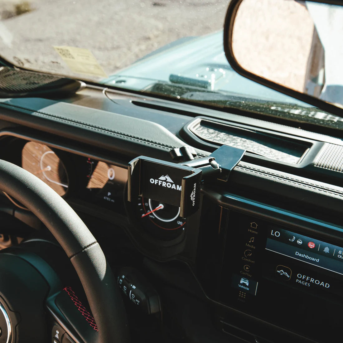 OFFROAM | Jeep Wrangler | Gladiator 2024-2025 Phone Mount (EE20084)