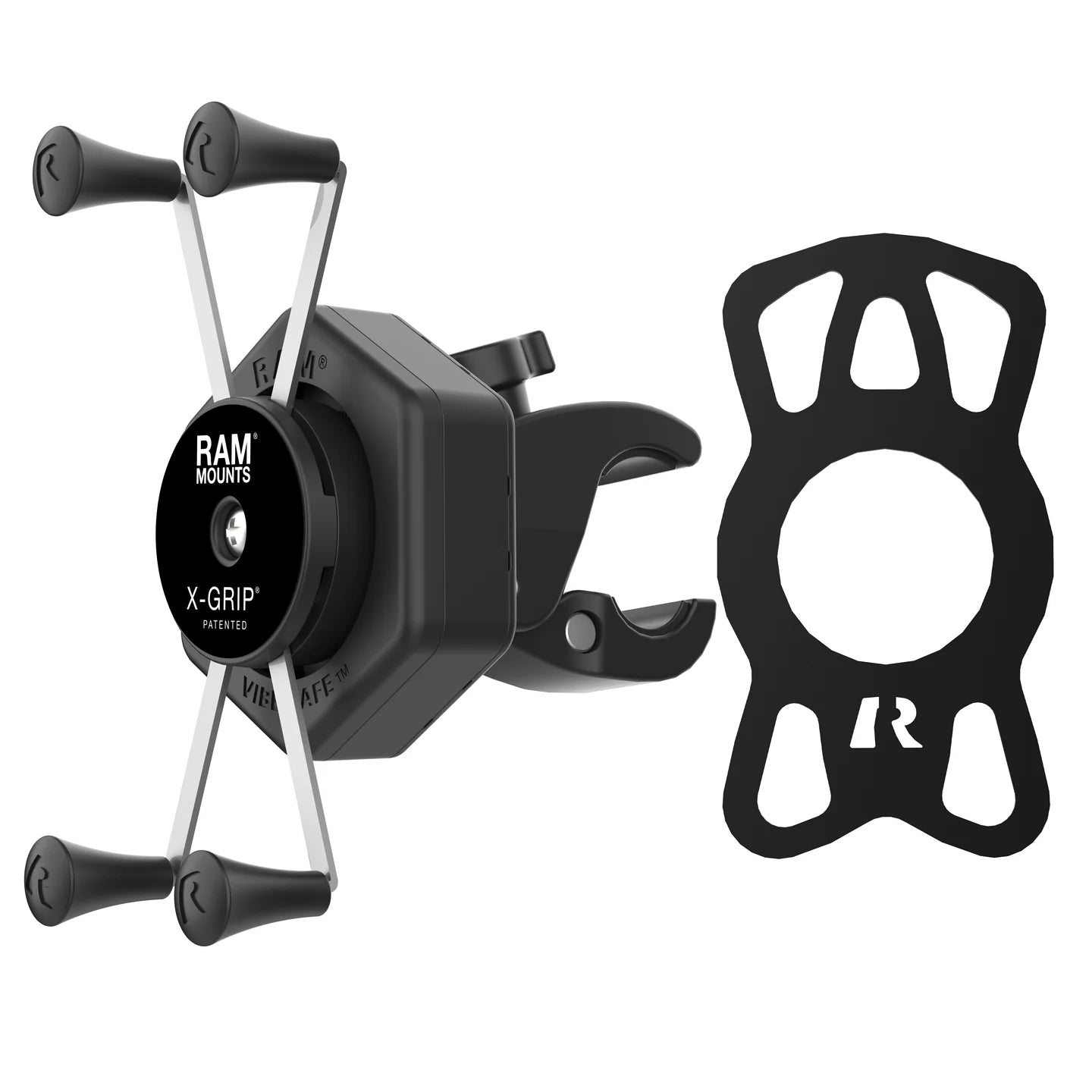 RAM MOUNTS | RAM X-Grip Large Phone Mount with Vibe-Safe & Small Tough-Claw