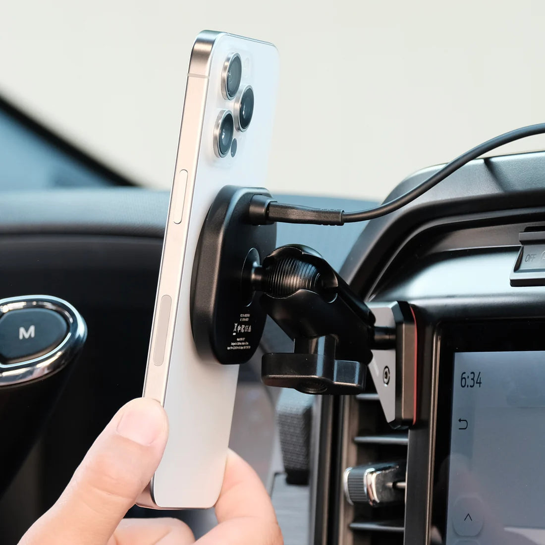 OFFROAM | Ford F-150 2021-2026 | F-250/F-350 2023-2026 | F-150 Lightning (XL & PRO) 2022-2026 | MagSafe-compatible Phone Mount