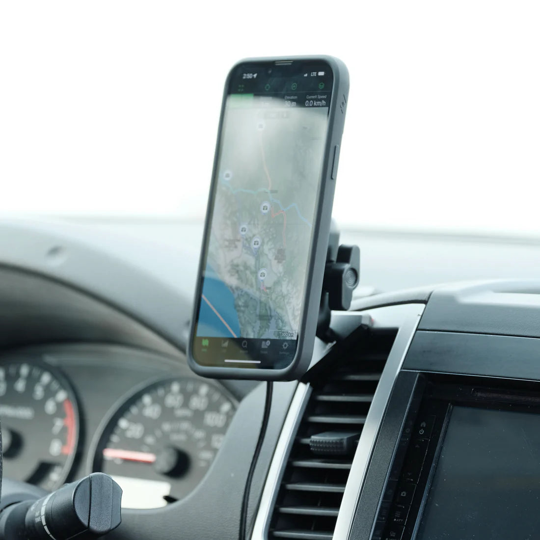 OFFROAM | Nissan Frontier 2009-2021 | Xterra 2009-2015 Magnetic Qi2 Charging Phone Mount (EE20091)