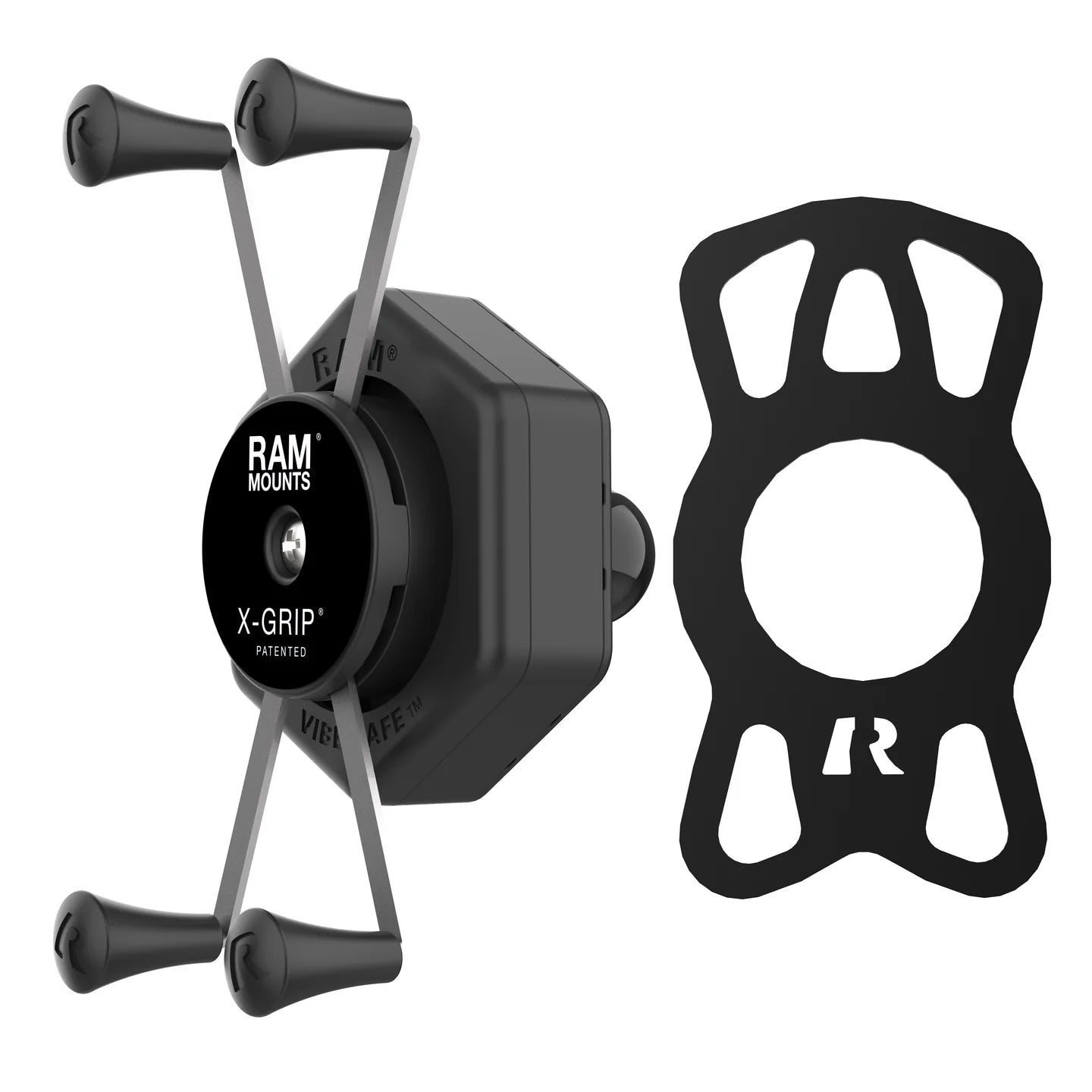 RAM MOUNTS | RAM X-Grip Large Phone Holder with Ball & Vibe-Safe Adapter