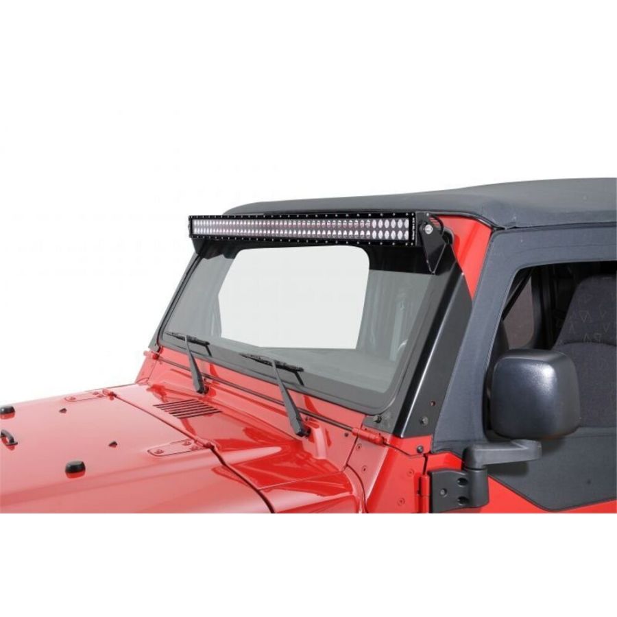 KC HILITES | Bracket Pair - 50" Light Bar Overhead Mount for 1997-2006 Jeep TJ (7340)