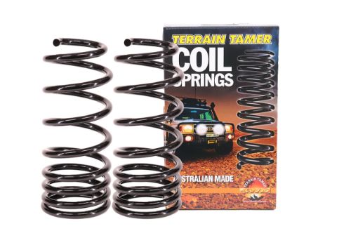 TERRAIN TAMER | Land Cruiser 200 Series GRJ200 & UZJ200 & VDJ200 With KDSS From 8/2007 Rear Coil Spring Raised Height 0.5" Comfort Progressive Rate (TTCS-2344)