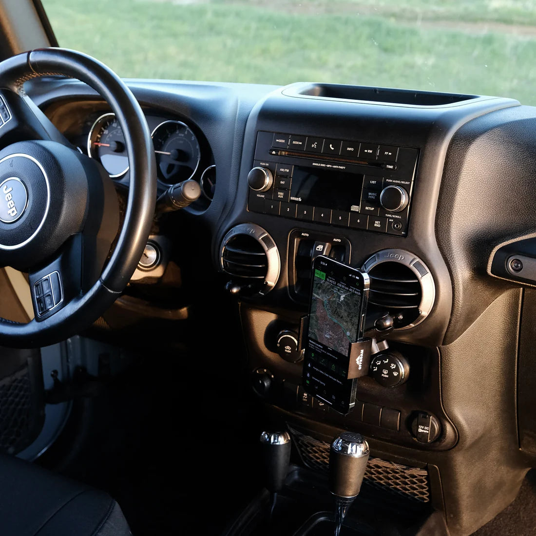 OFFROAM | Jeep Wrangler JK 2011-2018 Phone Mount (EE20008)