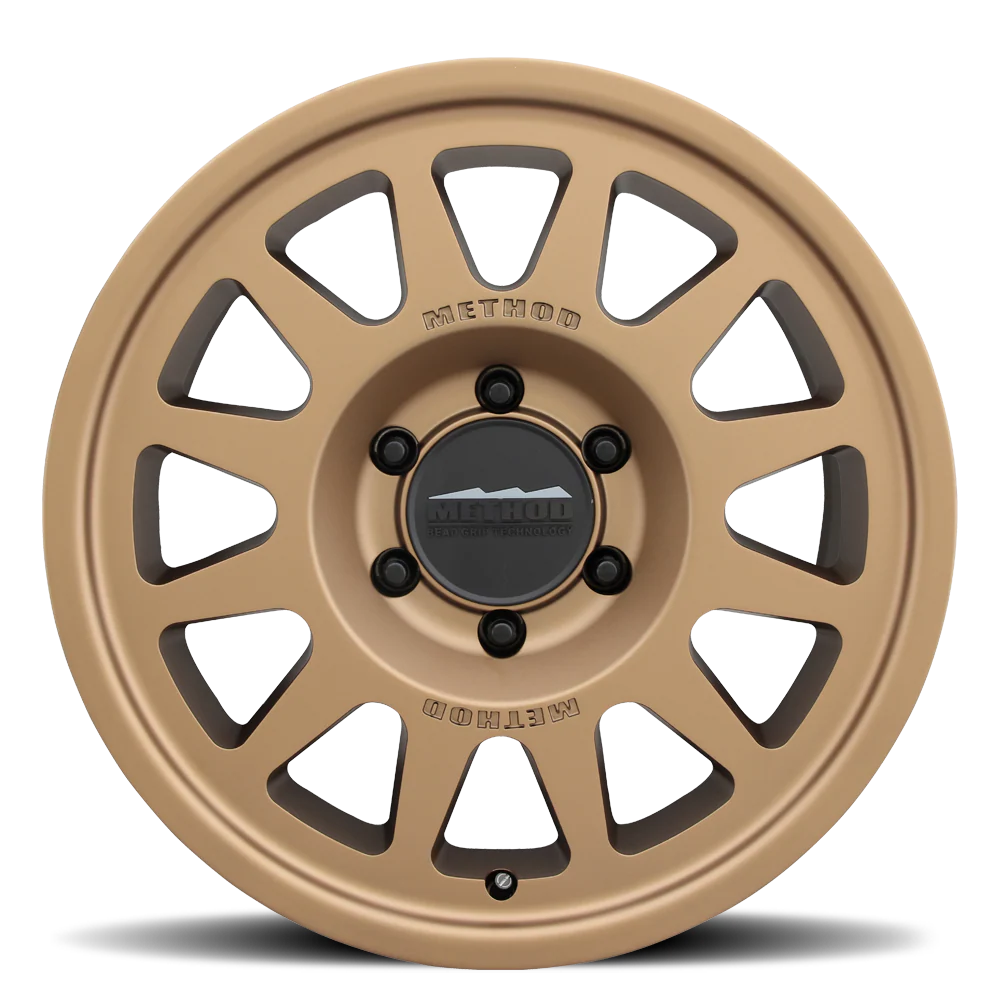 METHOD RACE WHEELS | 703 HD Method Bronze Heavy Duty Bead Grip Single Wheel (MR70389093940H)