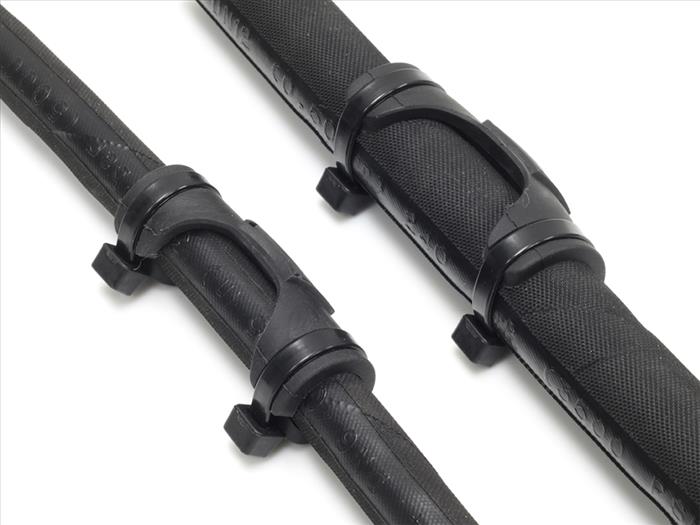 ICON VEHICLE DYNAMICS | Universal -4 To -10 Shock Reservoir Hose Shield Kit (252012)