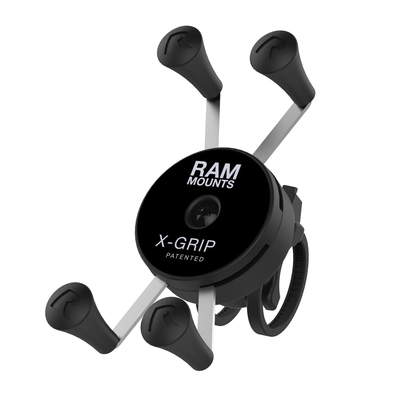 RAM MOUNTS | RAM X-Grip Phone Mount with Low-Profile Zip Tie Handlebar Base