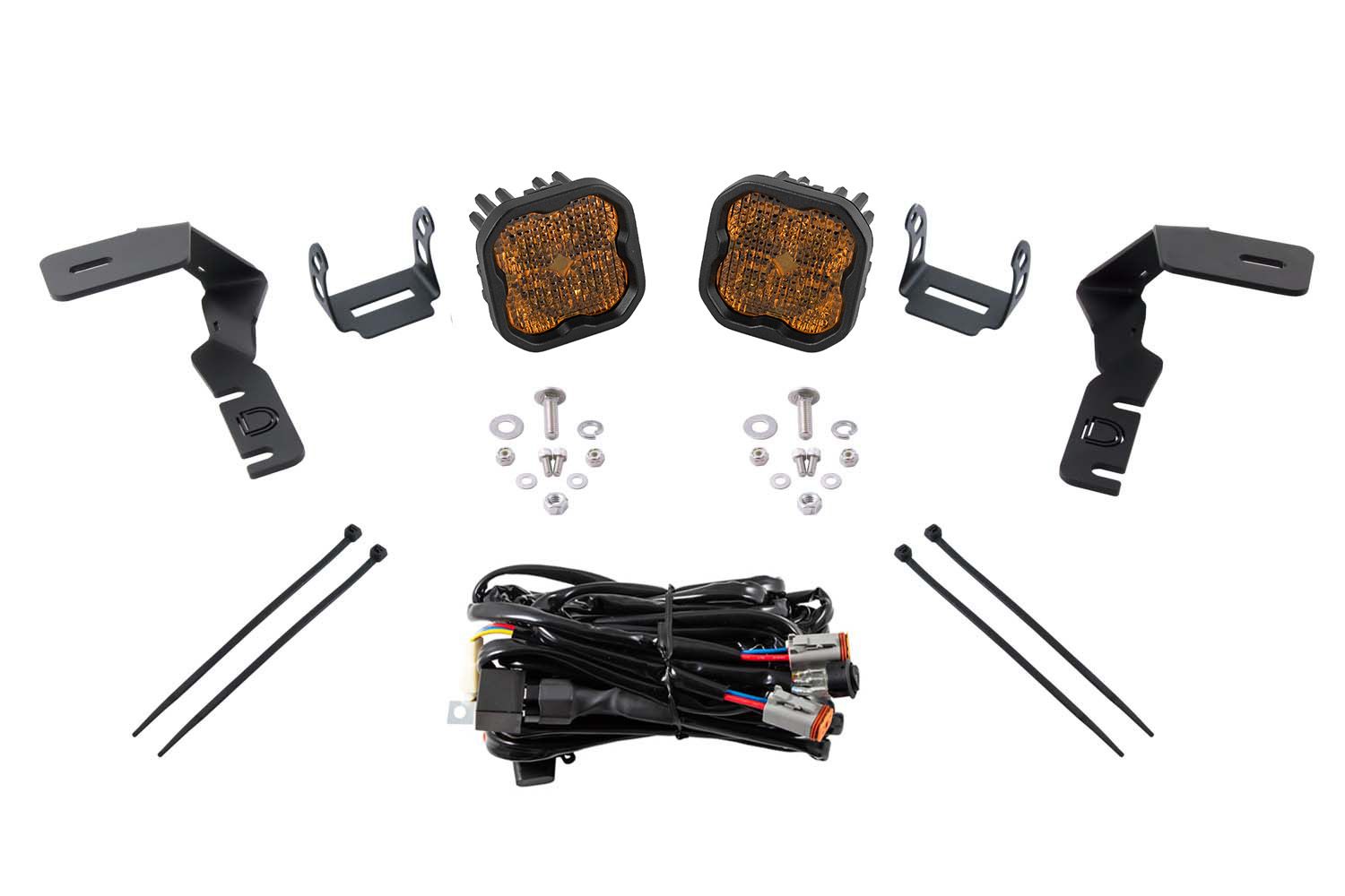 DIODE DYNAMICS | Ford Ranger 2019-2023 Stage Series Backlit Ditch Light Kit