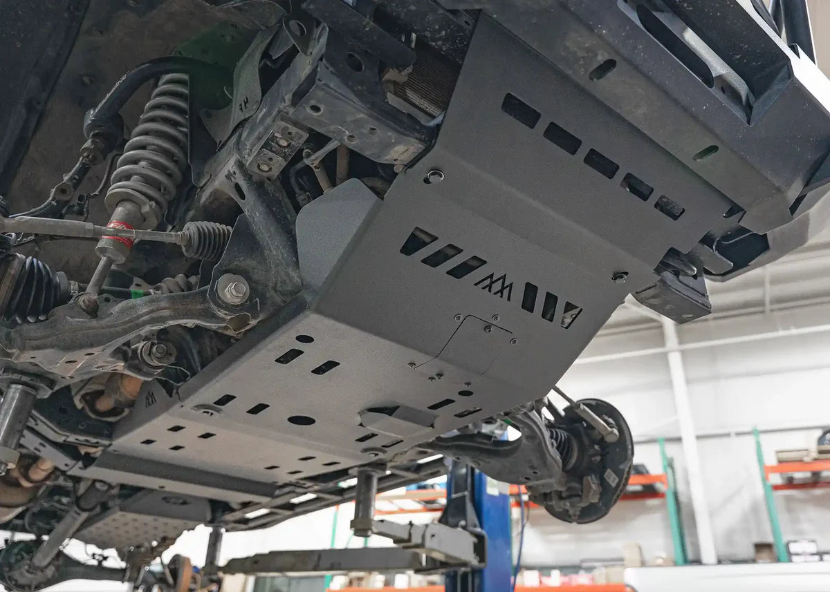 BACKWOODS ADVENTURE MODS | Tacoma 3rd & 2nd Gen (2005-2023) Full Aluminum Skid Plate System (BWTT3A-8710)
