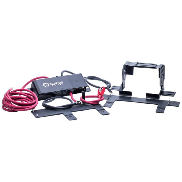 GENESIS OFFROAD | 392 & Diesel Wrangler Dual Battery System - Under Seat (222-JLDG3-UNDERSEAT)