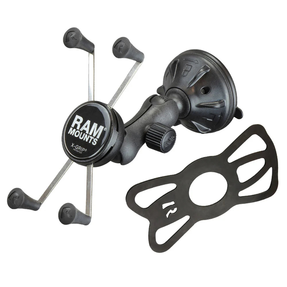 RAM MOUNTS | RAM X-Grip Large Phone Mount with Low-Profile Suction Base