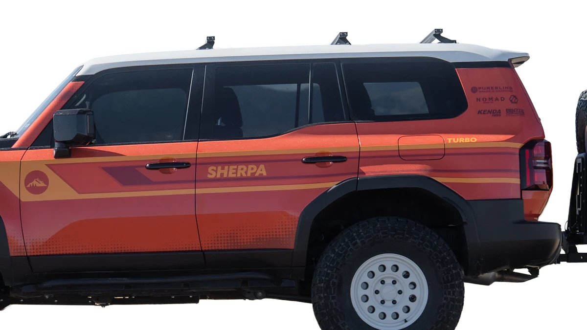 SHERPA EQUIPMENT | Land Cruiser 250 / Lexus GX550 (2024-2026) Load Bar System (904000)
