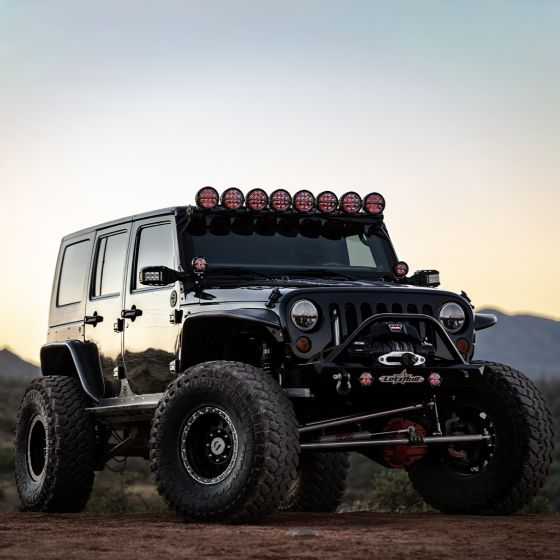 RIGID INDUSTRIES | 360-Series 4 Inch Led Off-Road Spot Optic with Blu Backlight | Pair (36115)