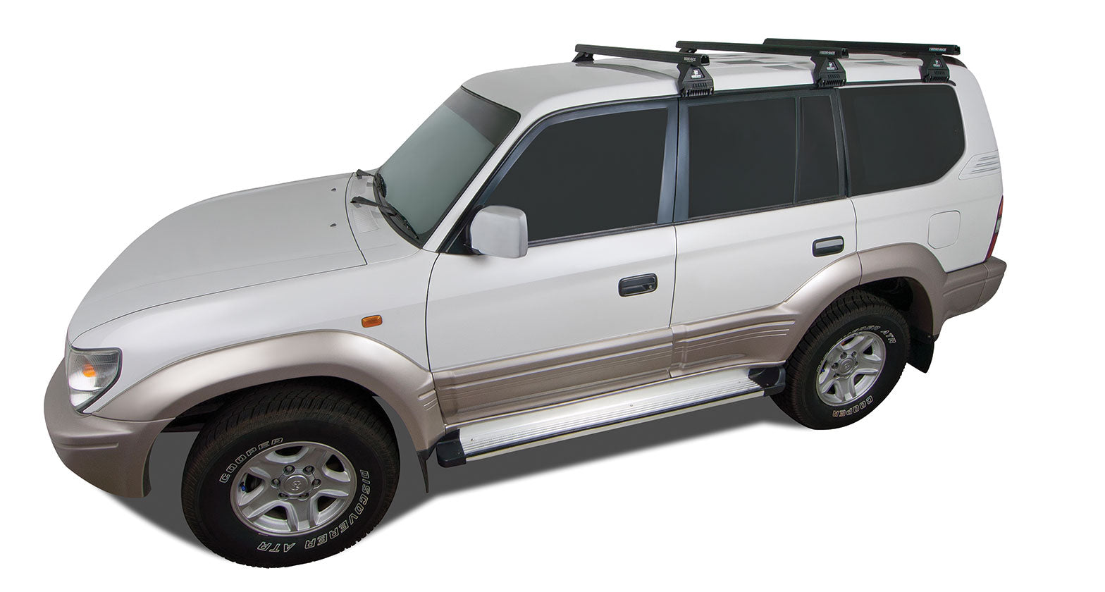 RHINO RACK | Heavy Duty RL110 Black 3 Bar Roof Rack (JA0675)