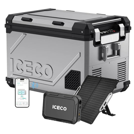 ICECO | APL55-Silver Dual Zone 12 Volt Fridge