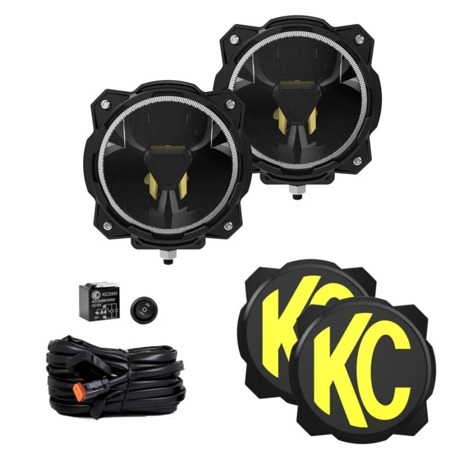 KC HILITES | Gravity Titan Ditch Light Kit for Ford Bronco 2021-2026 (AK-97172)