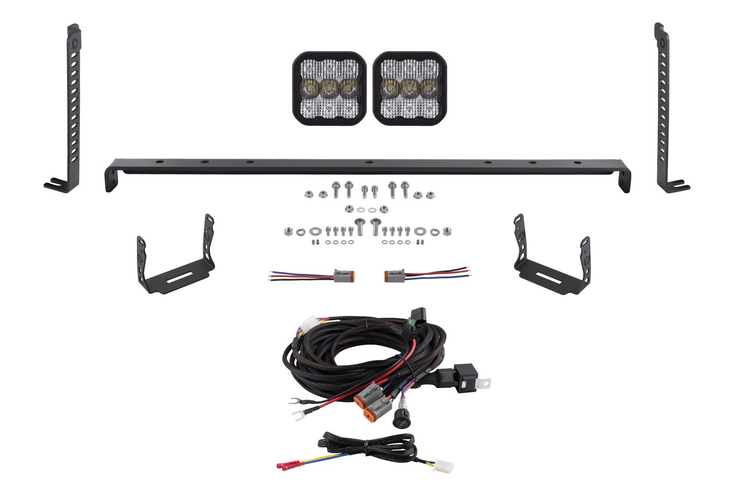 DIODE DYNAMICS | 4Runner 5th Gen 2014-2024 SS5 Stealth Grille LED Pod Kit