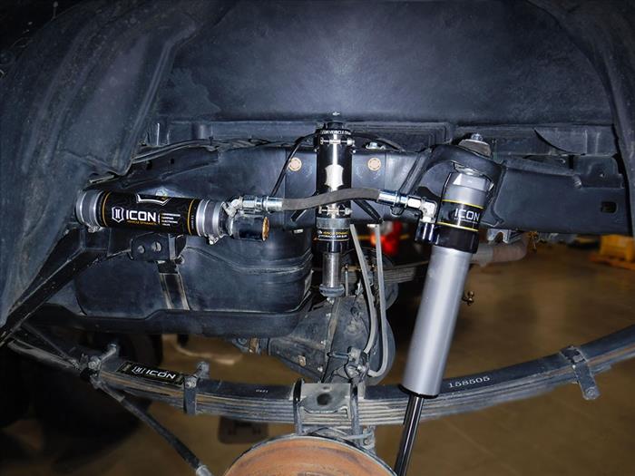 ICON VEHICLE DYNAMICS | Tacoma 3rd & 2nd Gen 2005-2023 Rear 2.5 Series RXT Remote Reservoir with CDEV Shocks Pair (57826EP)