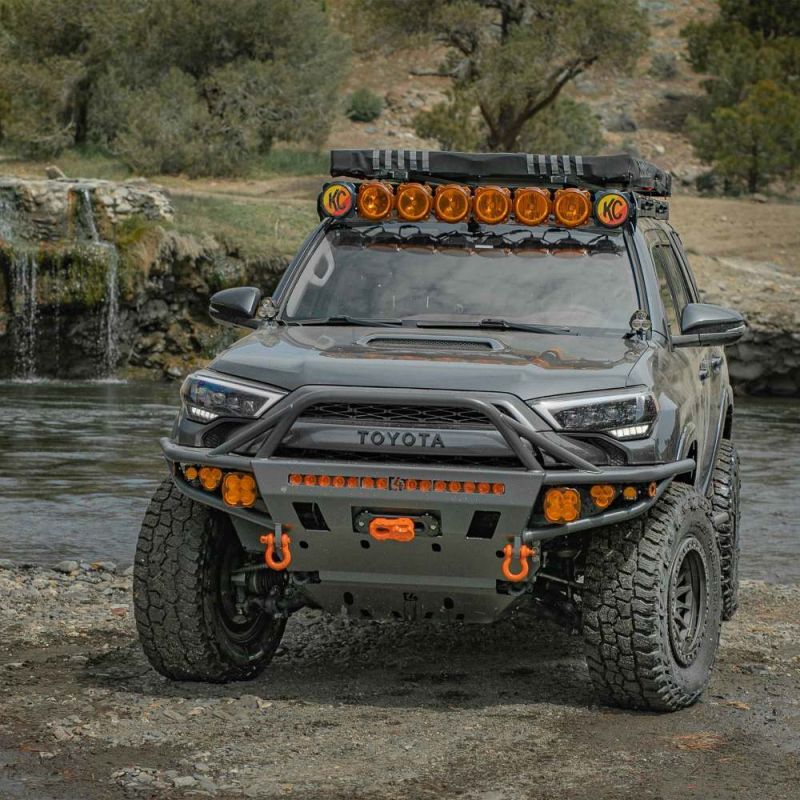 KC HILITES | 4Runner 5th & 4th Gen 2002-2023 Pillar Ditch Mount and Lights Bundle (bundle-apillar-4runner)