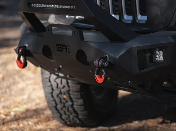BODY AMOR 4X4 | 3/4 Black D-Ring with Isolators Single (3203)