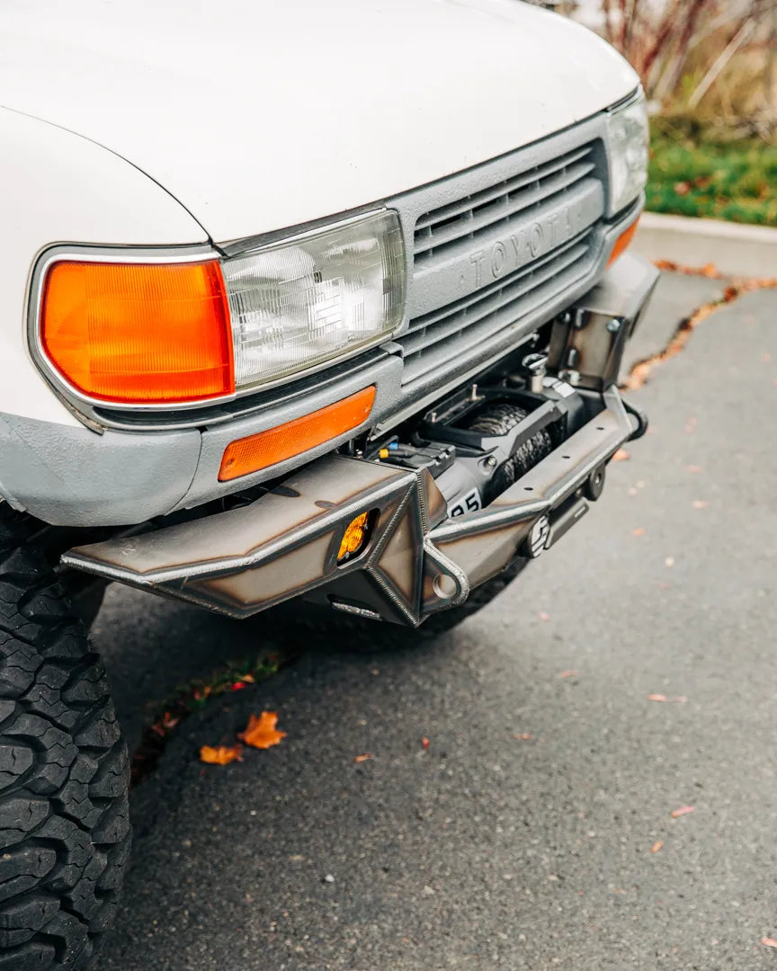 BELLFAB | Land Cruiser 80 Series Front Bumper With Stinger Hoop