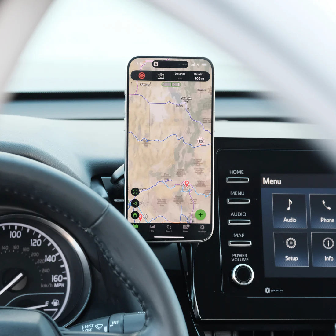 OFFROAM | Toyota Camry 2021-2024 MagSafe Phone Mount (EE20118)