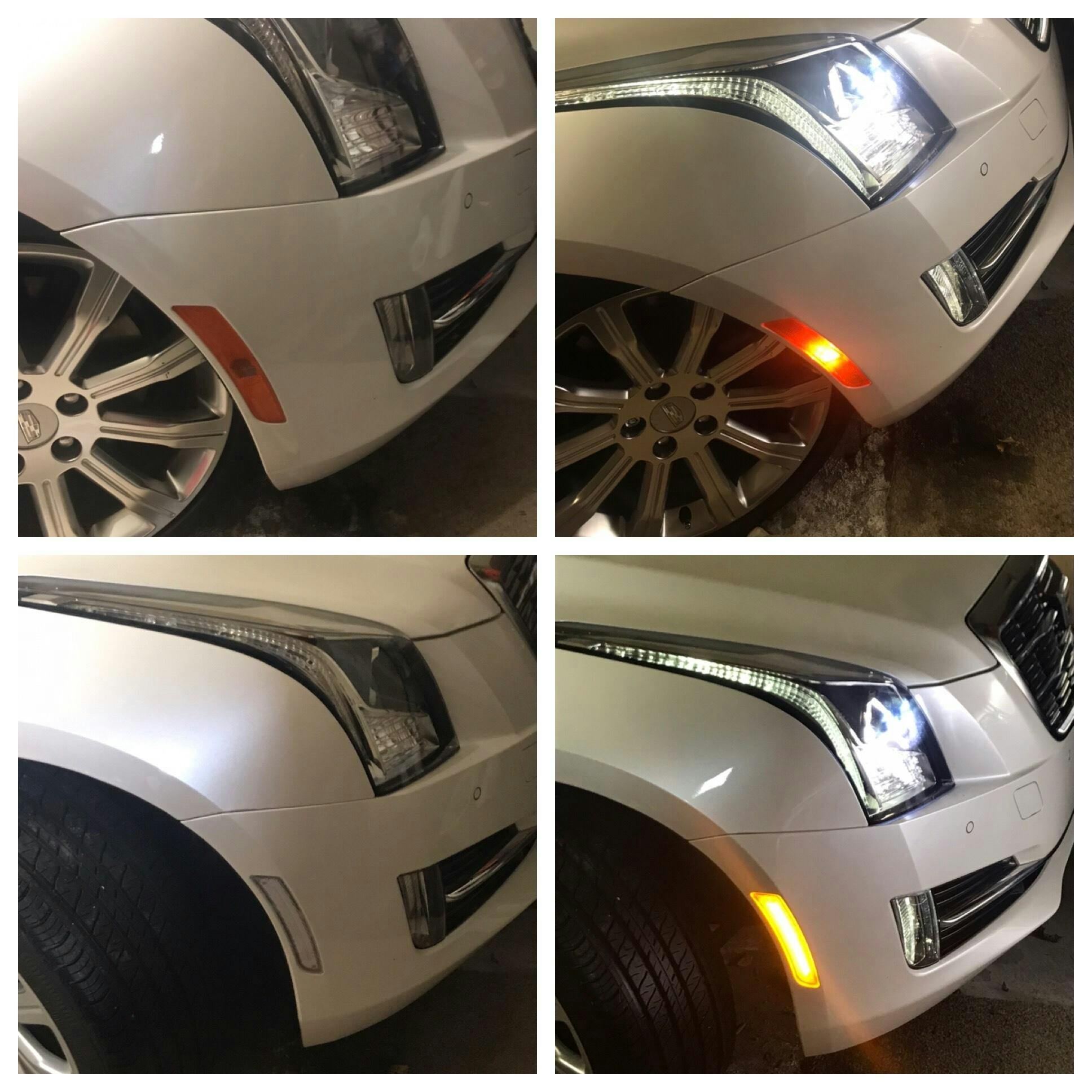 DIODE DYNAMICS | LED Sidemarkers for 2015-2019 Cadillac ATS (non V) (Pair)