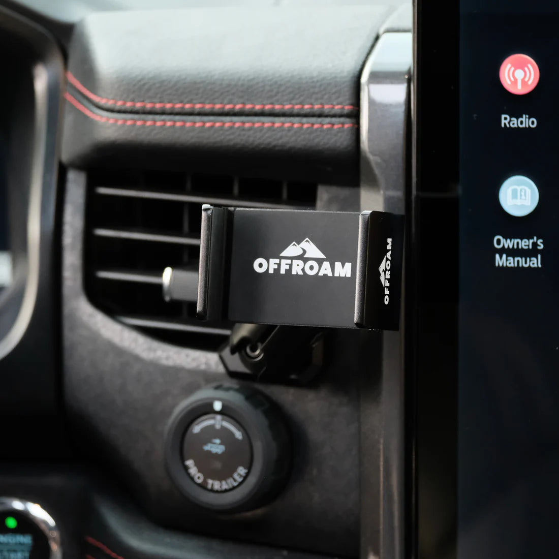 OFFROAM | Ford F-150 Lightning 2022-2024 (Lariat & Platinum) | Expedition 2022-2024 Phone Mount (EE20128)