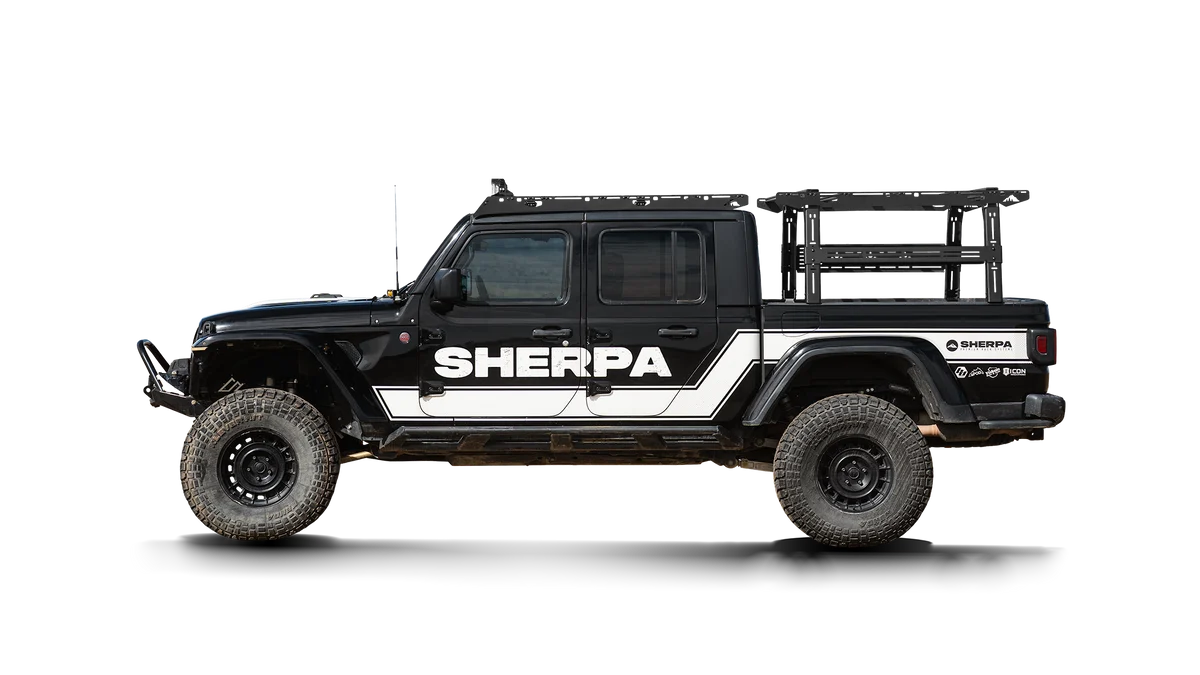 SHERPA EQUIPMENT | Jeep Gladiator (2020-2026) Rack-Height PAK System