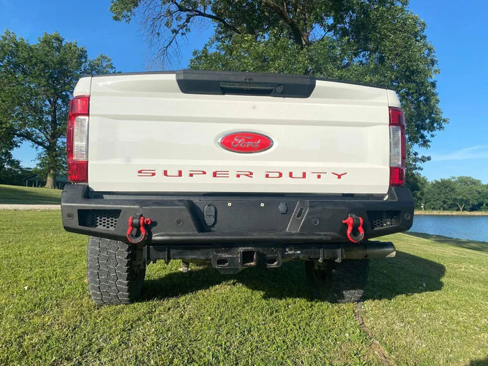 BODY ARMOR 4X4 | Ford F-550 & F-450 & F-350 & F-250 Super Duty 2017-2022 Ambush Rear Bumper (FD-3166)
