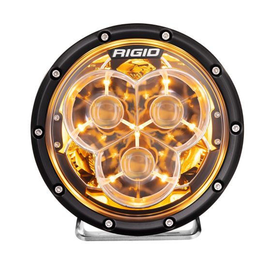 RIGID INDUSTRIES | 6 Inch 360-Series Laser with Precision Spot Optics and Amber backlight (36211)