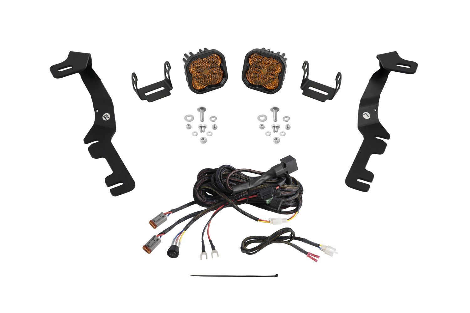 DIODE DYNAMICS | Ram 1500 2019-2024 Stage Series Backlit Ditch Light Kit