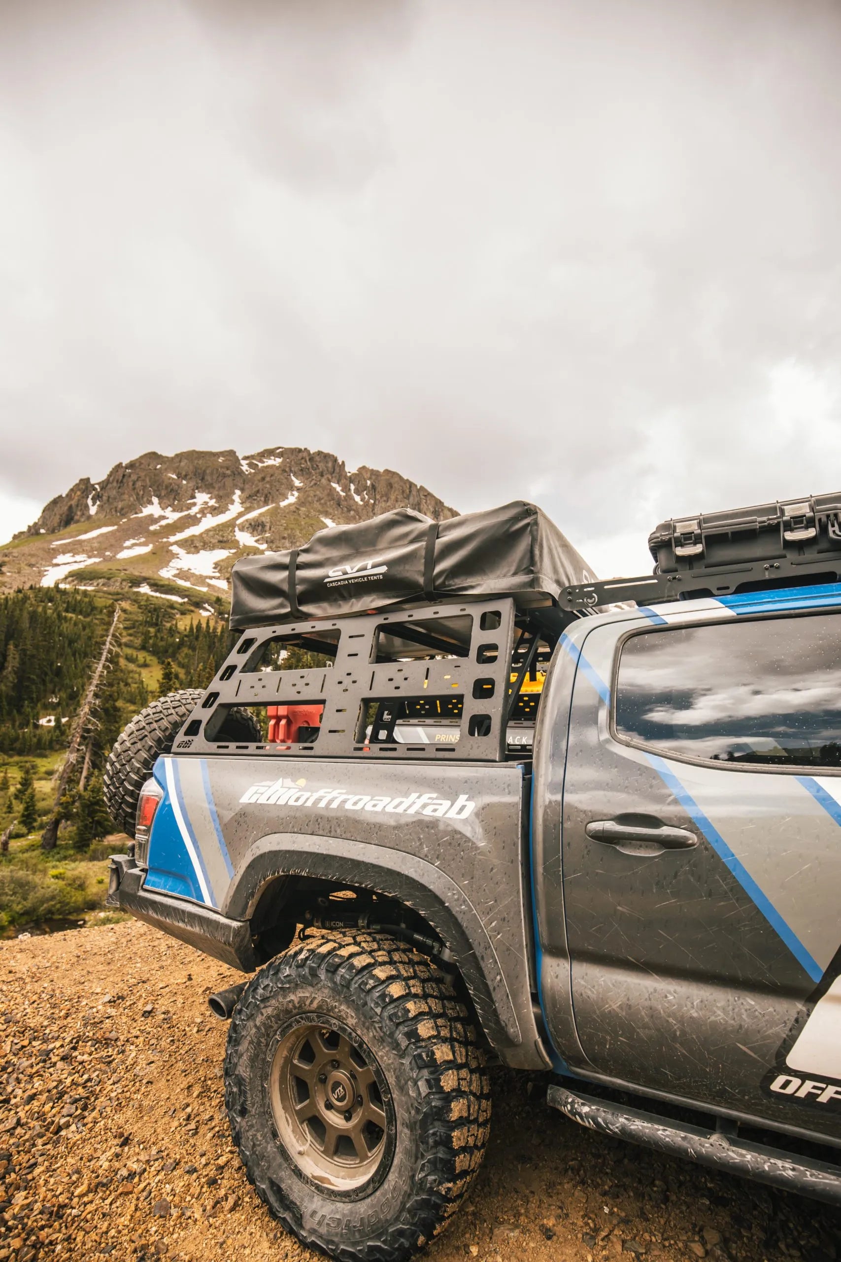 PRINSU DESIGNS | Tacoma 3rd Gen 2005-2022 Roof Rack Height Bed Rack