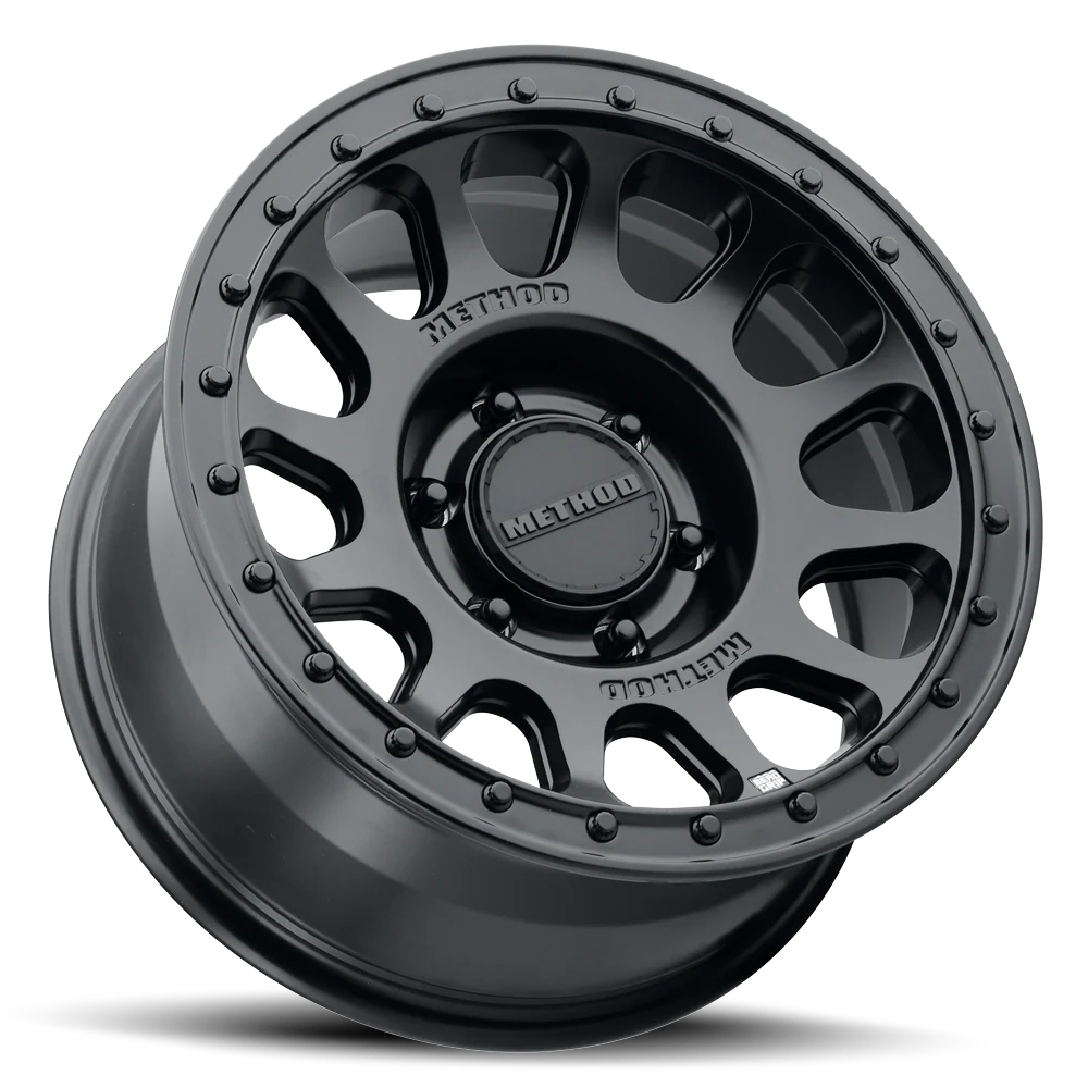 METHOD RACE WHEELS | 709 HD Matte Black Heavy Duty Bead Grip Single Wheel (MR70978550500H)