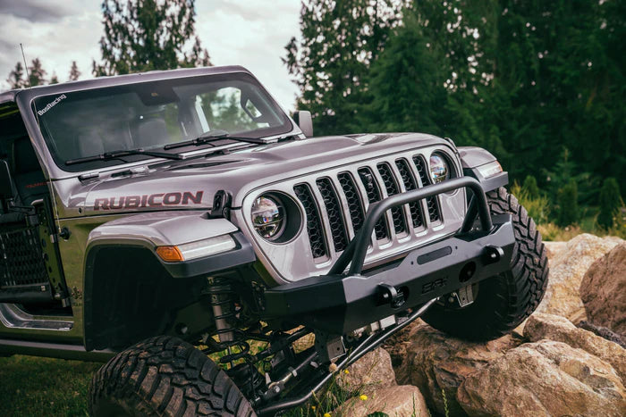 BODY ARMOR 4X4 | Jeep Wrangler JK & JL & Gladiator JT 2007-2024 Mid-Stubby Front Bumper (JL-19532)