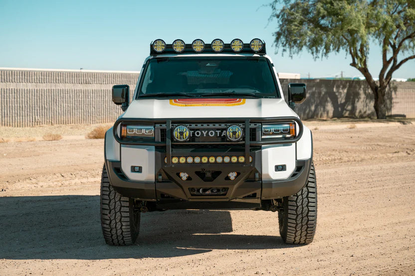 RAGO FABRICATION | Land Cruiser 250 Series (2024 - Present) Brush Guard For Rago's Center Mount Front Bumper (AC7707101NA)