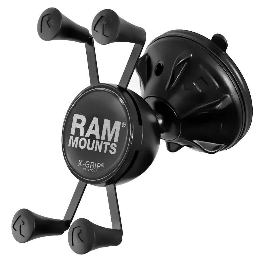 RAM MOUNTS | RAM X-Grip Phone Mount with RAM Mighty-Buddy Suction Cup