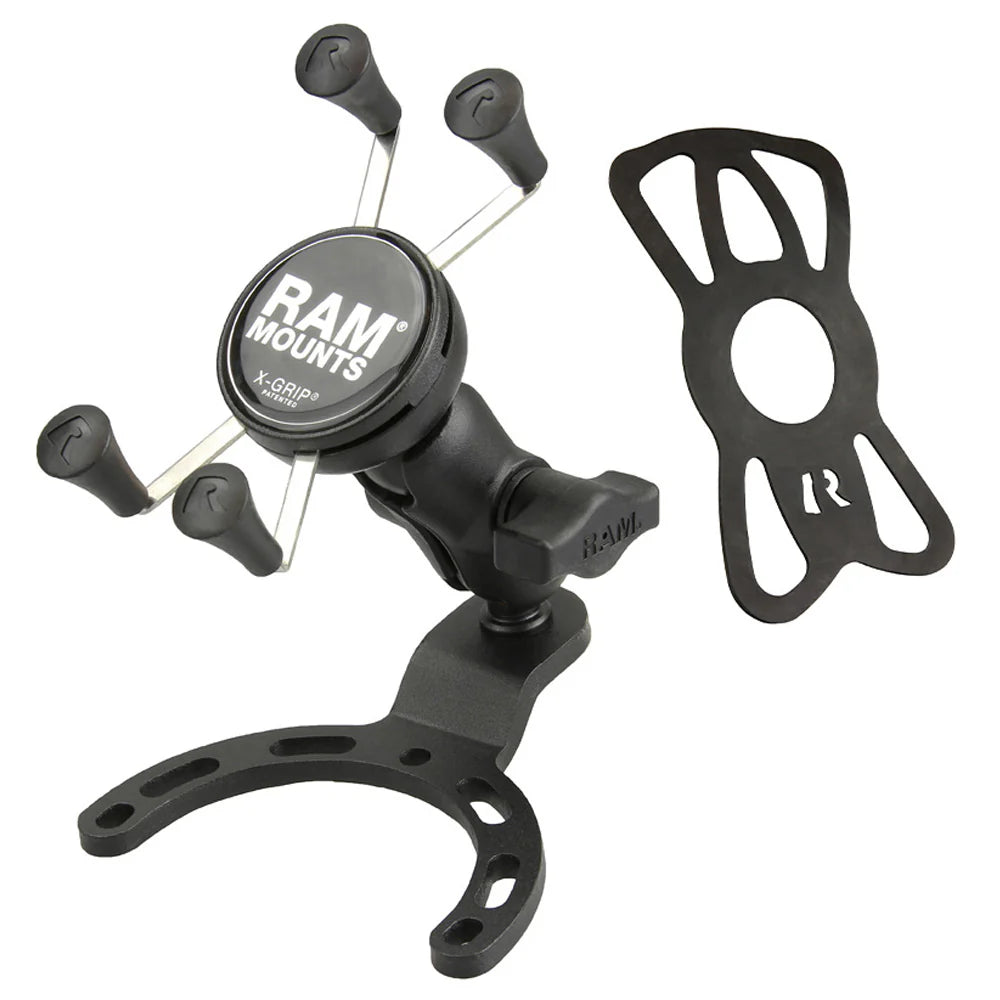 RAM MOUNTS | RAM X-Grip Phone Mount with Small Gas Tank Base