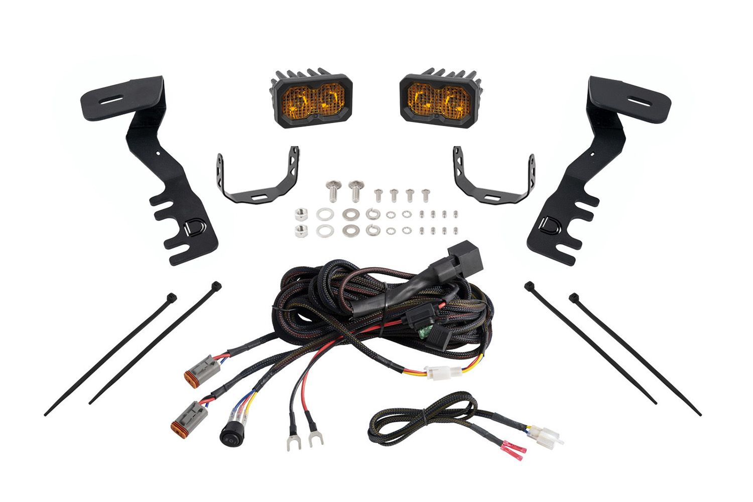 DIODE DYNAMICS | Stage Series Backlit Ditch Light Kit for 2024-2026 Toyota Tacoma