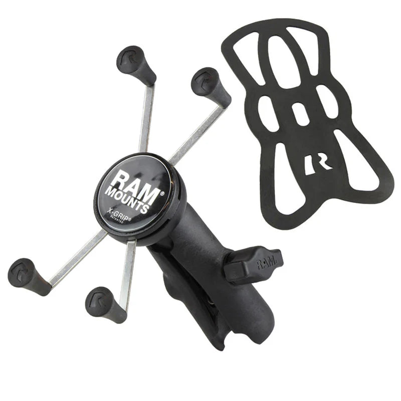 RAM MOUNTS | RAM X-Grip Large Phone Mount with Composite Double Socket Arm