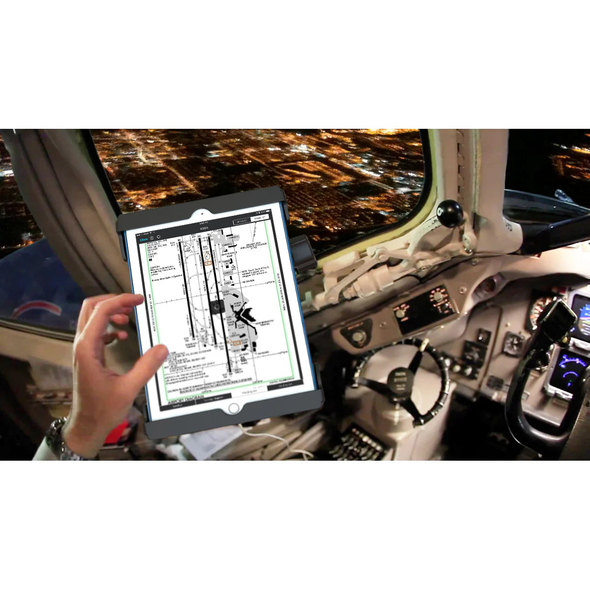 RAM MOUNTS | RAM Tab-Tite with RAM Twist-Lock Suction for 9"-10.5" Tablets