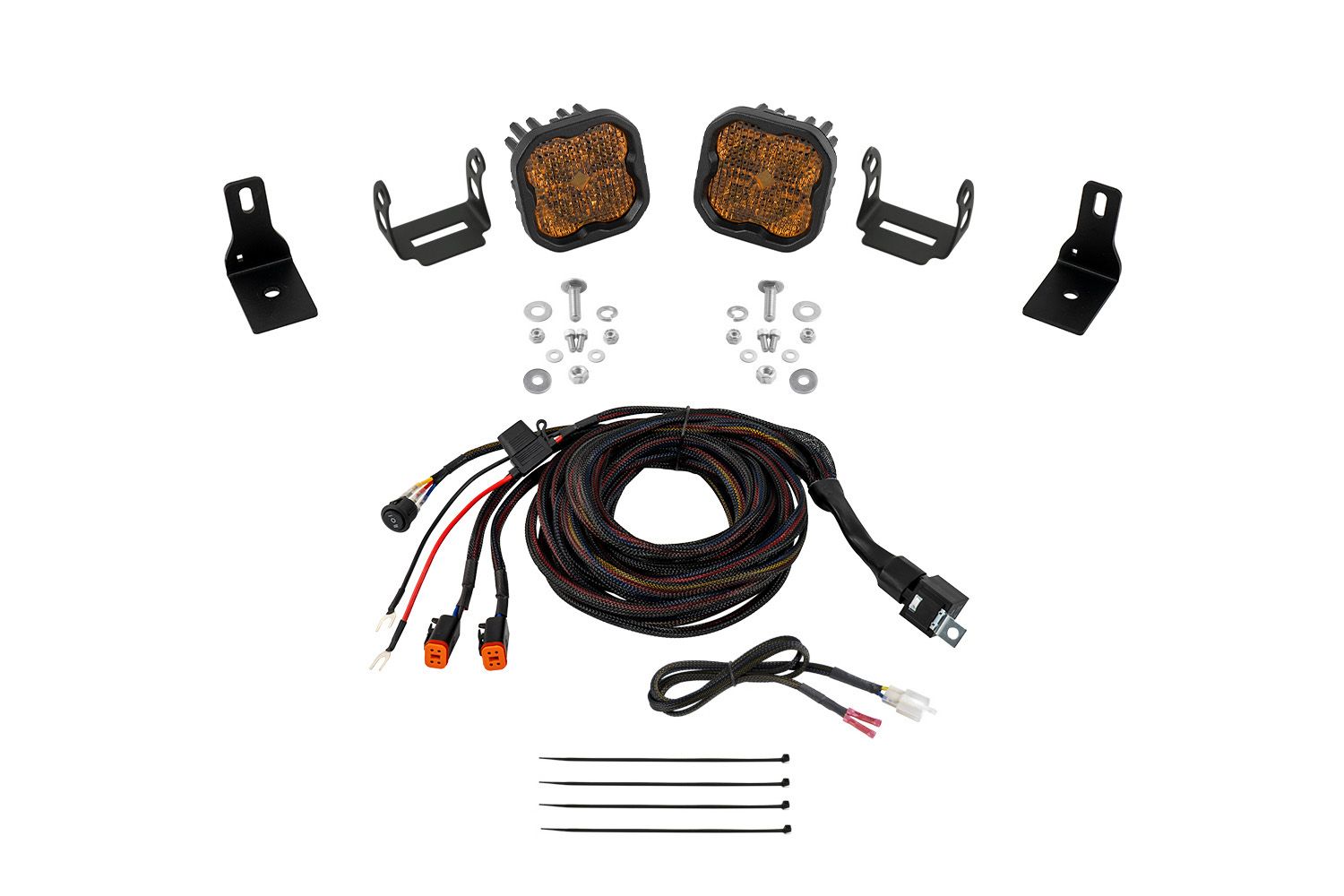 DIODE DYNAMICS | Ford Maverick 2022-2024 Stage Series Backlit Ditch Light Kit