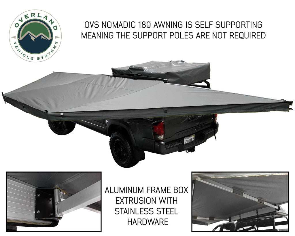 OVERLAND VEHICLE SYSTEMS | Nomadic Awning 180 With Zip In Wall (19619907)