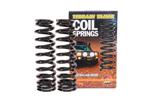 TERRAIN TAMER | Land Cruiser Prado 120 Series From 9/2002 & 4Runner 4th Gen GRN & KDN & TRN & UZN & VZN215 2003-2009 Front Coil Spring Raised Height 1.5" 110lb-220lb Without KDSS (TTCS-2303T)