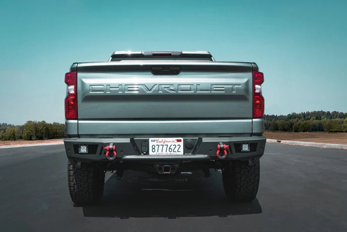 BODY ARMOR 4X4 | Chevrolet Silverado & GMC Sierra 1500 2019-2024 Ambush Rear Bumper (GM-2966)