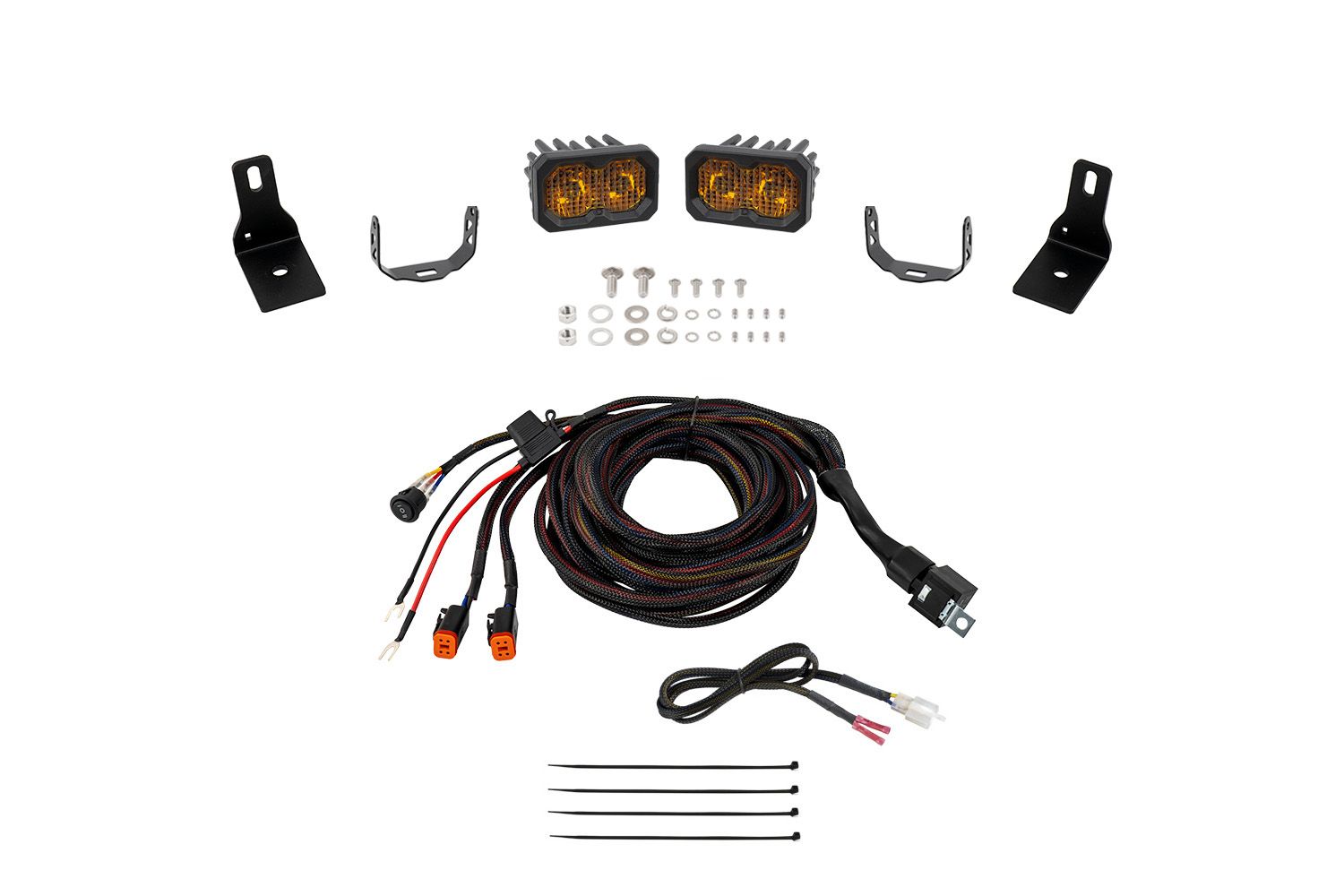 DIODE DYNAMICS | Ford Maverick 2022-2024 Stage Series Backlit Ditch Light Kit
