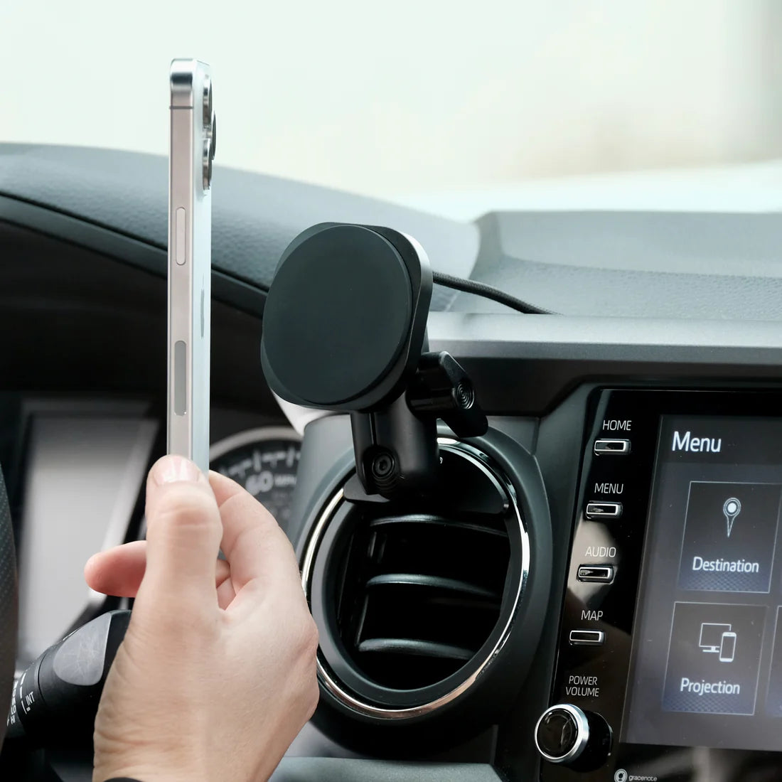 OFFROAM | Tacoma 2016-2023 | Tundra 2014-2021 MagSafe-compatible Phone Mount