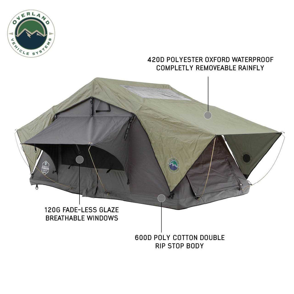 OVERLAND VEHICLE SYSTEMS | Nomadic 3 Standard Roof Top Tent (18439936)