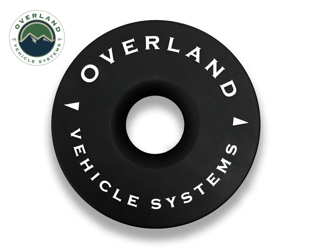 OVERLAND VEHICLE SYSTEMS | Recovery Ring 6.25" 45,000 lb. Black With Storage Bag Universal (19240004)