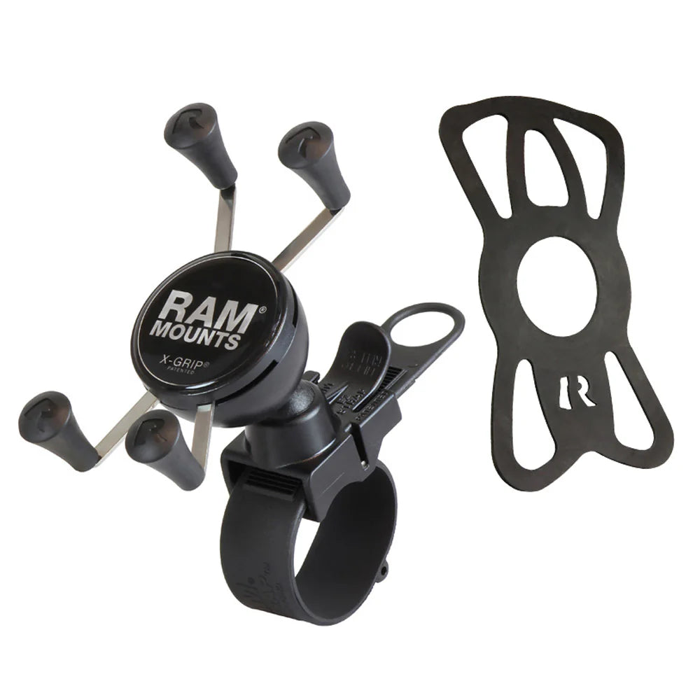RAM MOUNTS | RAM X-Grip Phone Mount with RAM EZ-Strap Rail Mount